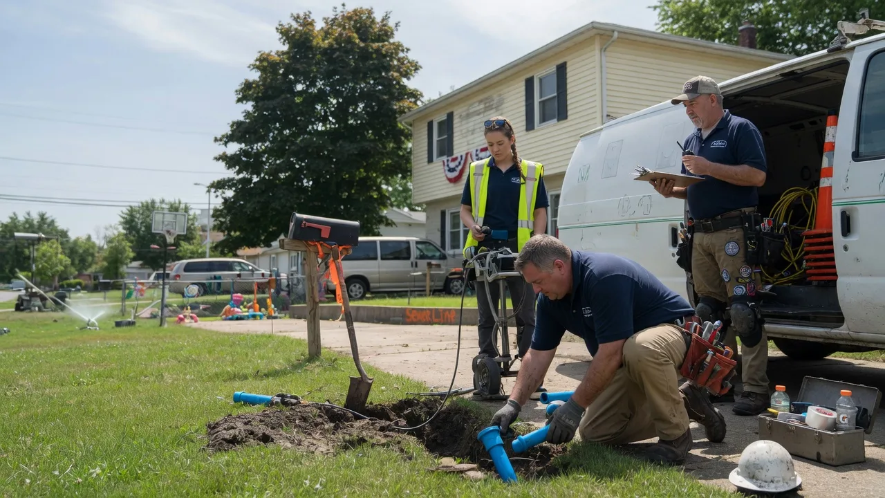 Slab Leak Repair in Dunbridge, OH near me